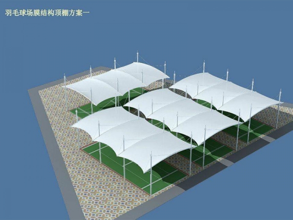 球场膜结构
